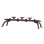 Iron 3 Candle Holder
