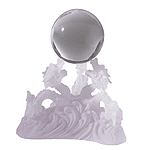 Dragon Crystal Globe Stand