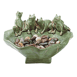 Whimsical Frogs Fountain