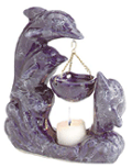 Marbleized Dolphins Oil Warmer