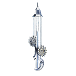 Suns & Crescent Moons Windchimes